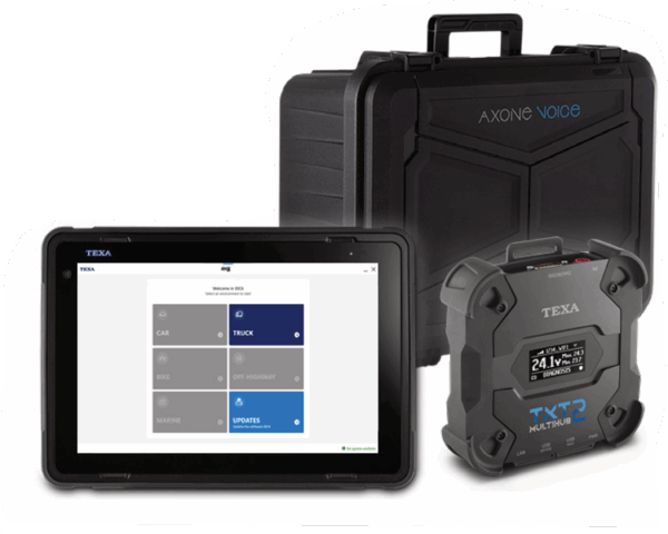 AXONE VOICE TRUCK WITH MULTIHUB 2
